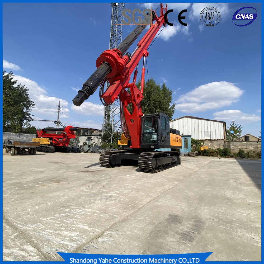 Small Crawler Hydraulic Rotary Drill/Drilling Rig for Foundation Engineering/Water Well/Mining Exploration Excavating/Geotachnial Construction Equipment Dr-120