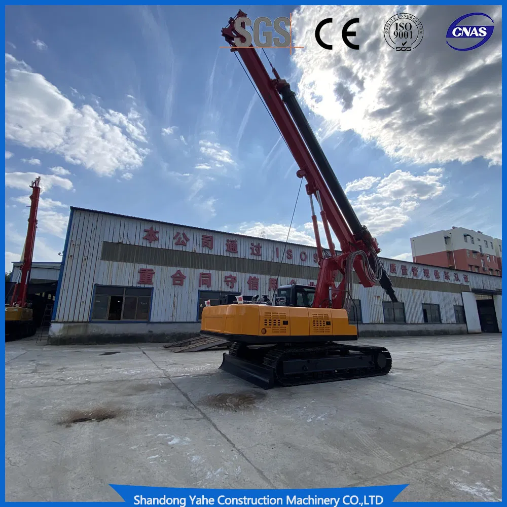 Small Crawler Hydraulic Rotary Drill/Drilling Rig for Foundation Engineering/Water Well/Mining Exploration Excavating/Geotachnial Construction Equipment Dr-120
