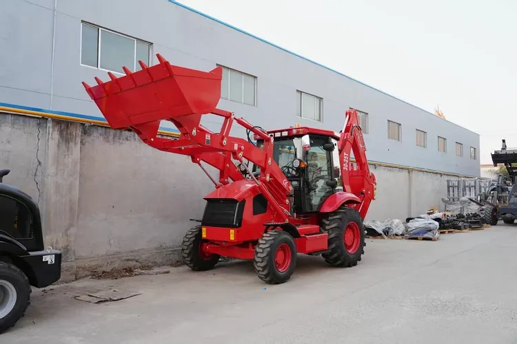 Backhoe Loader View 4