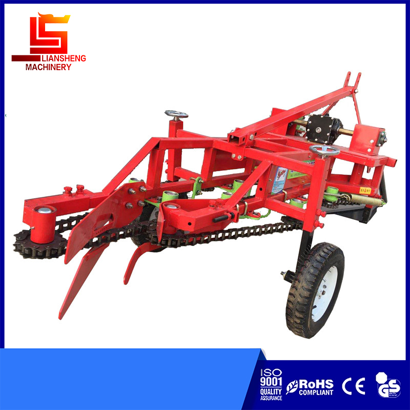 Groundnut Digger Four-Wheel Supporting Power Peanut Harvester Earth Peanut Digging Machine Plant Harvesting Machine