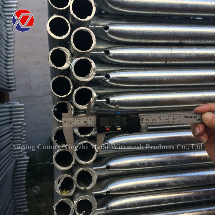 Construction Sites and Roadworks Galvanized Portable Temporary Fence