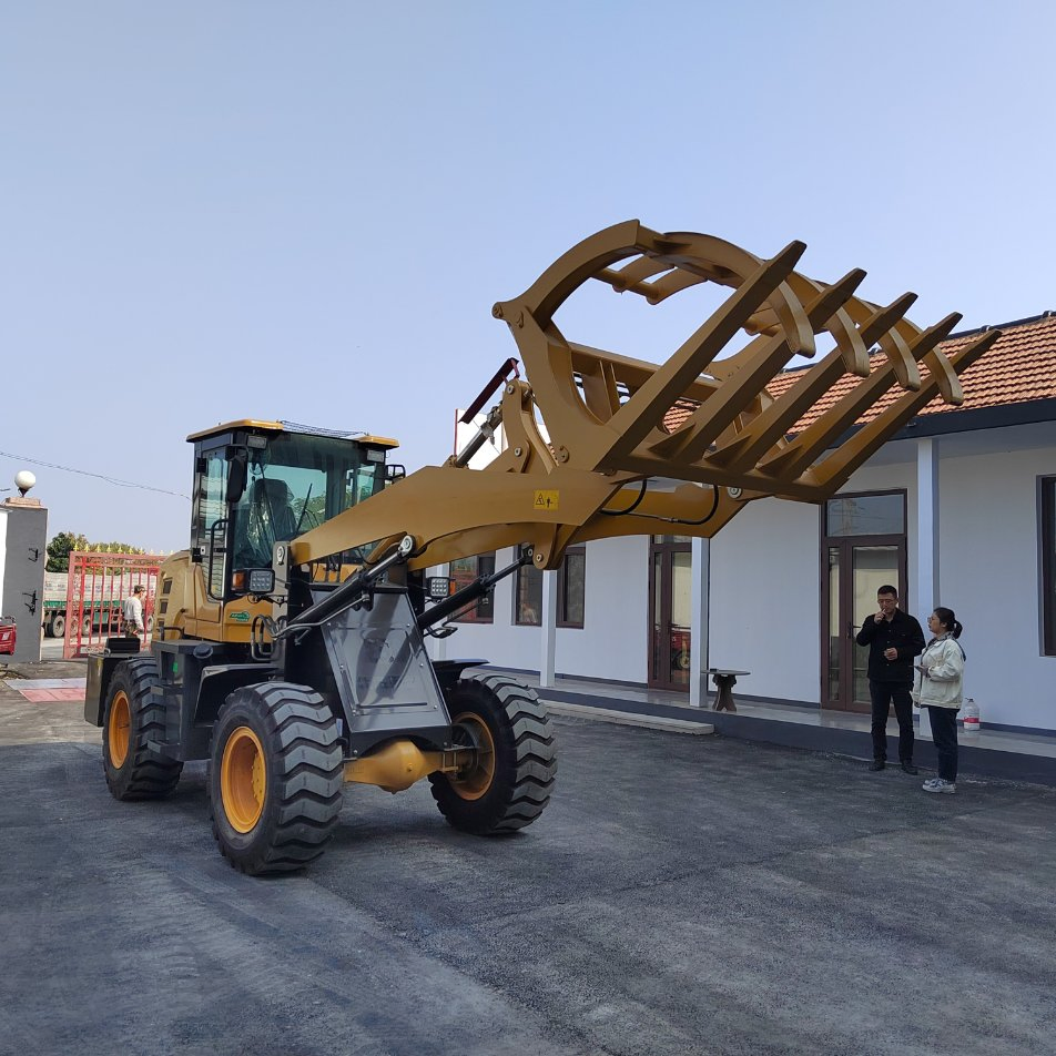 Articulated Home Garden Machinery with Quick Hitch Efficient 2ton 3ton Wheel Loader