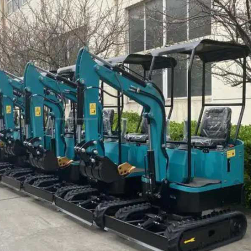 Small Micro Mini Earth Moving with Bucket Construction Machinery Excavator