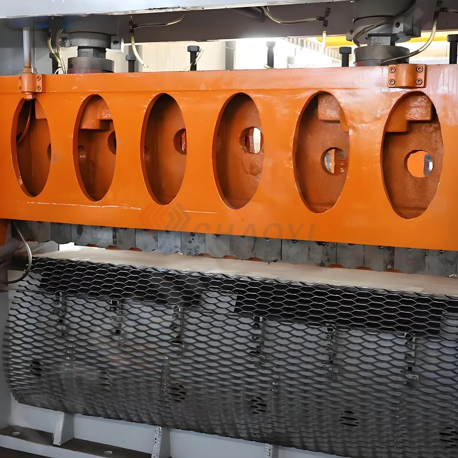 Smart-Servo Reliable-Performance Steel Plate Sheet Security Fence Steel Mesh Making Machine Steel Mesh Expander for Engineering Projects for Construction Supply