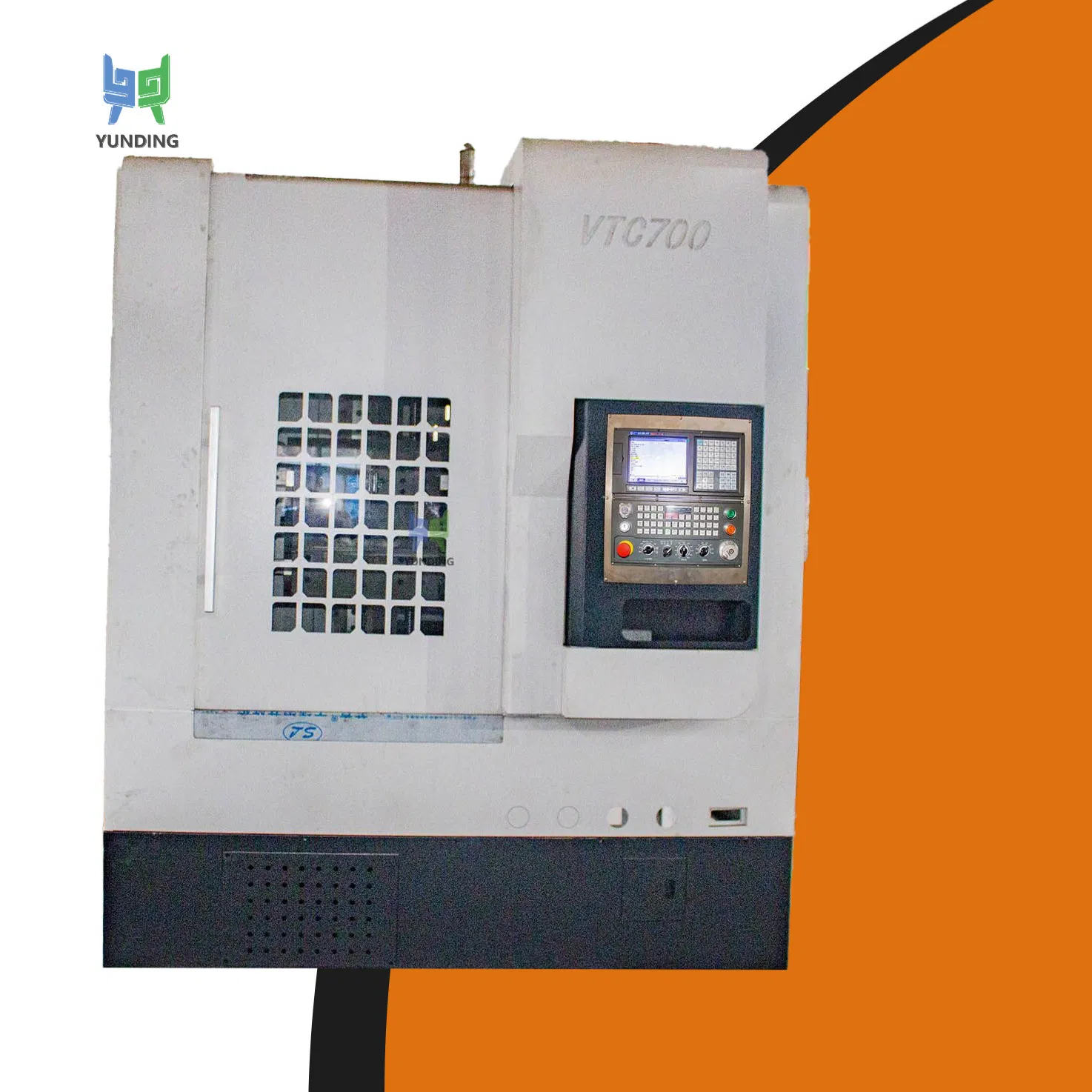 Smart Control Vtc700 CNC Vertical Lathe Machine for Construction Machinery Gear Processing