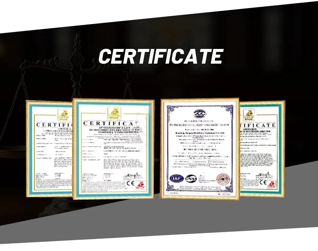 Certificates
