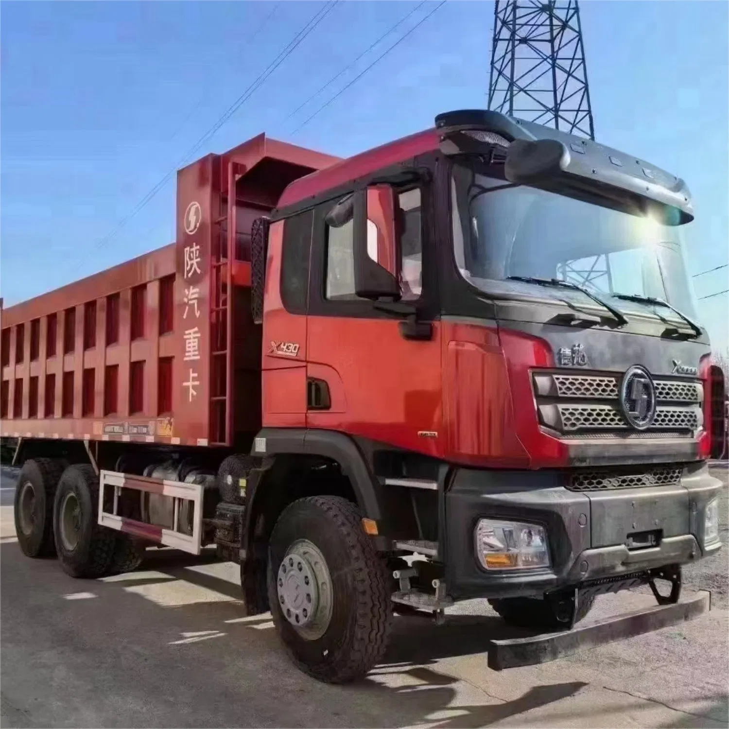 Used Shacman China FAW Dongfeng Foton F3000, X3000, Sinotruk HOWO Nx Tx 10-Wheel 6X4, 8X4 375HP, 400HP, 430HP Heavy-Duty Mining Dump Truck