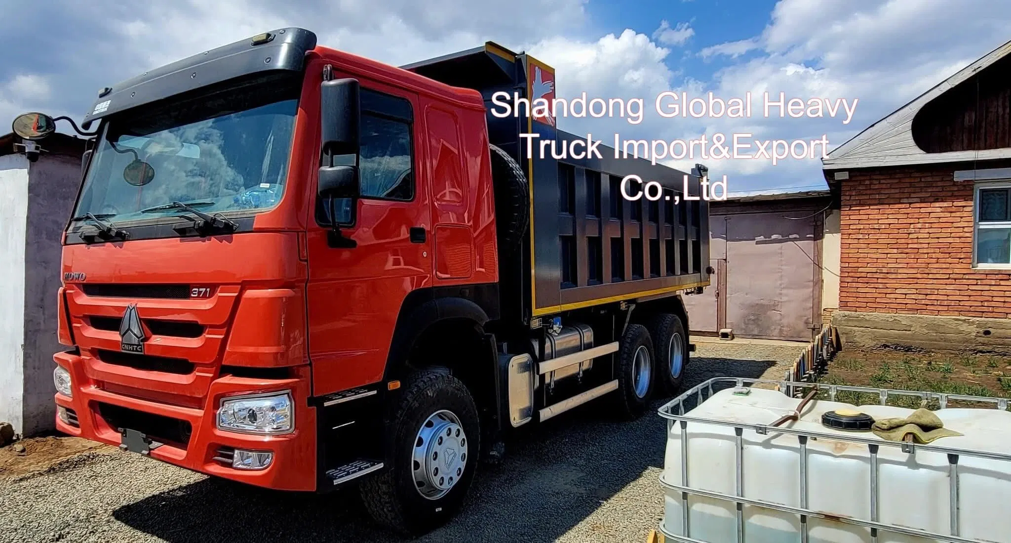 Hot Sale HOWO-7 6×4 Dump Truck for Roadwork Logging Gravel Transport