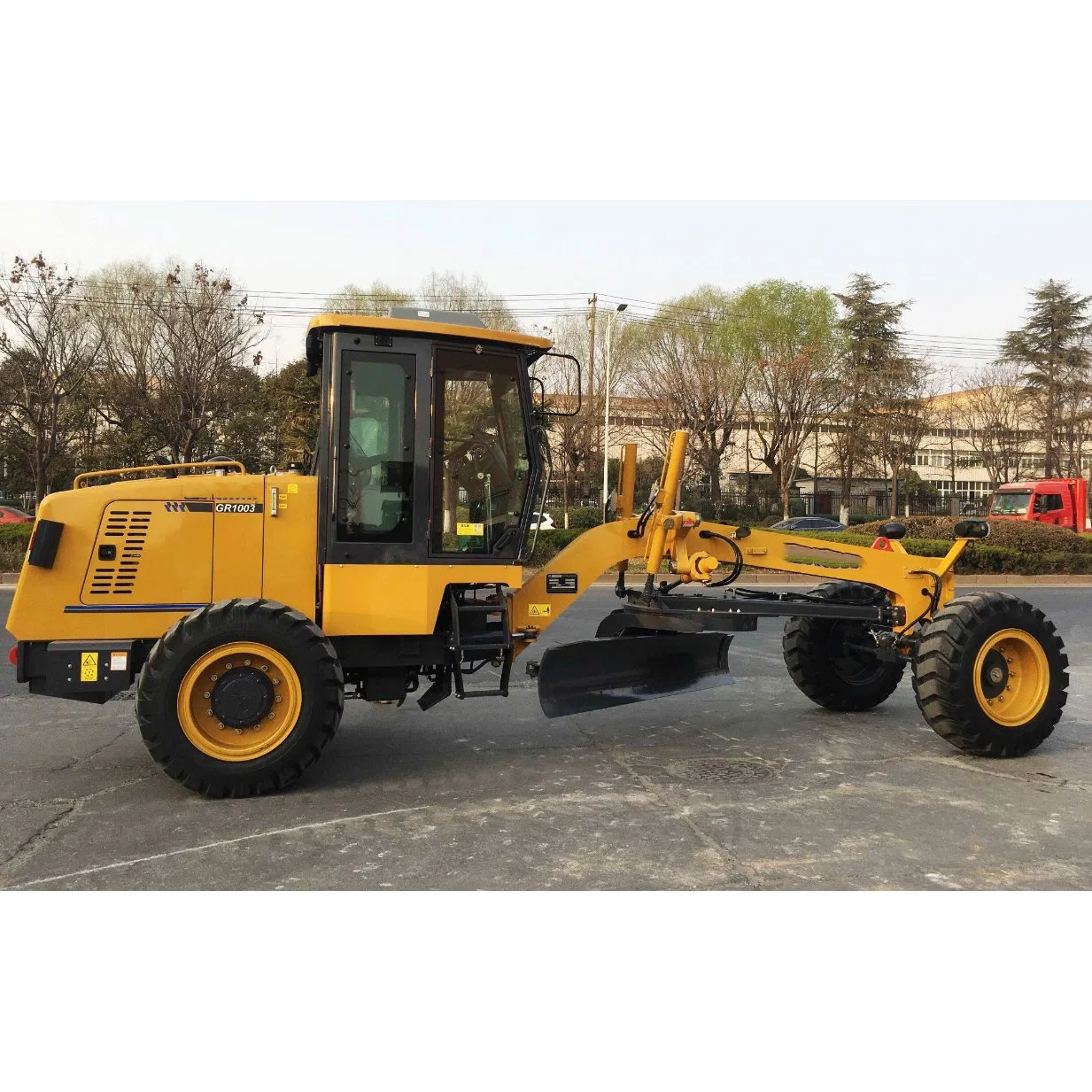 2024 New Small Motor Grader 100HP Road Grader Gr1003 for Sale Earth Moving Machine