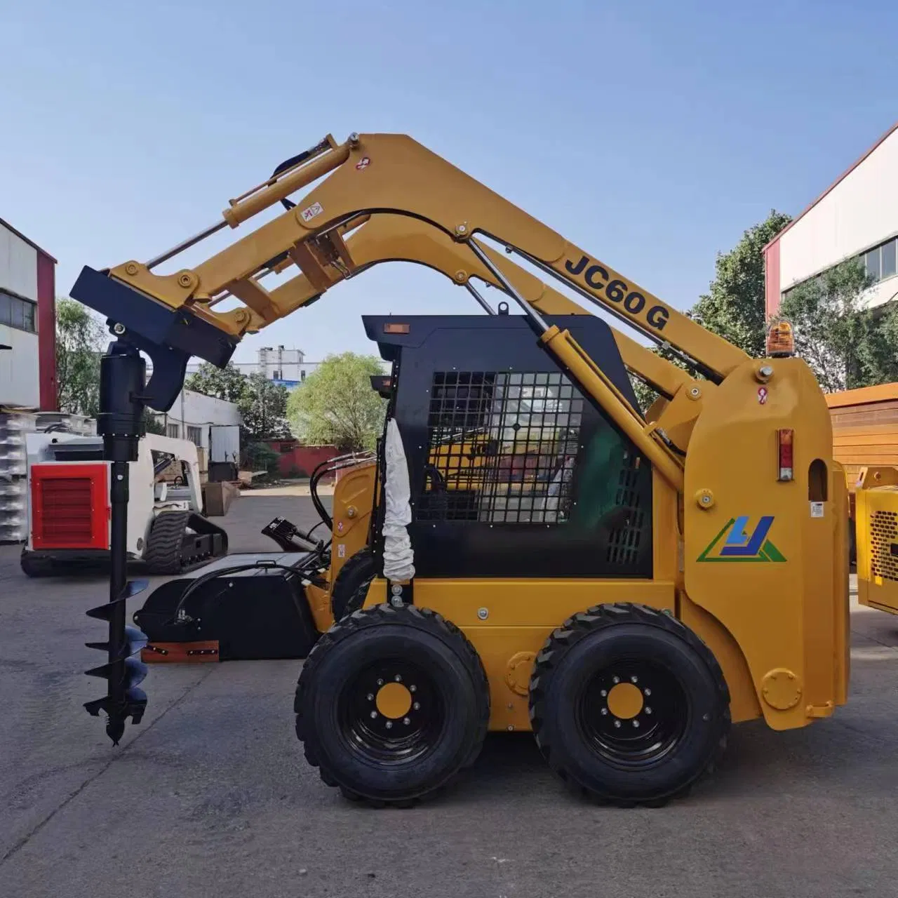 Construction Equipment Earthmoving Machinery 60HP Jc60 Skid Steer with Multifunction Accessories for Sale
