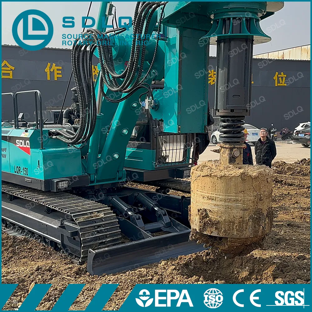 SDLQ multi-function drilling rig machine with strong adaptability for municipal, highway, and railway applications