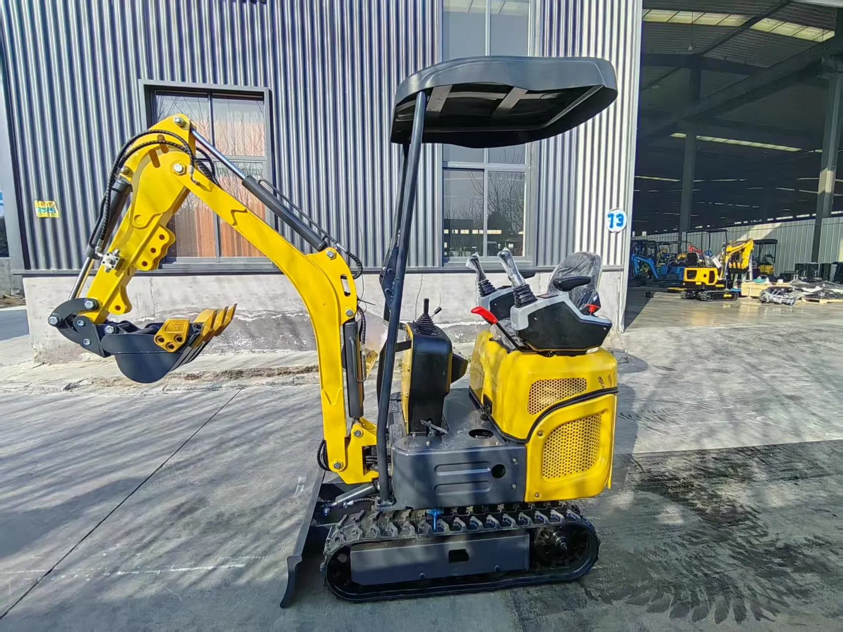 High Torque Small Digger for Mining Roadwork Hydraulic Crawler Excavator