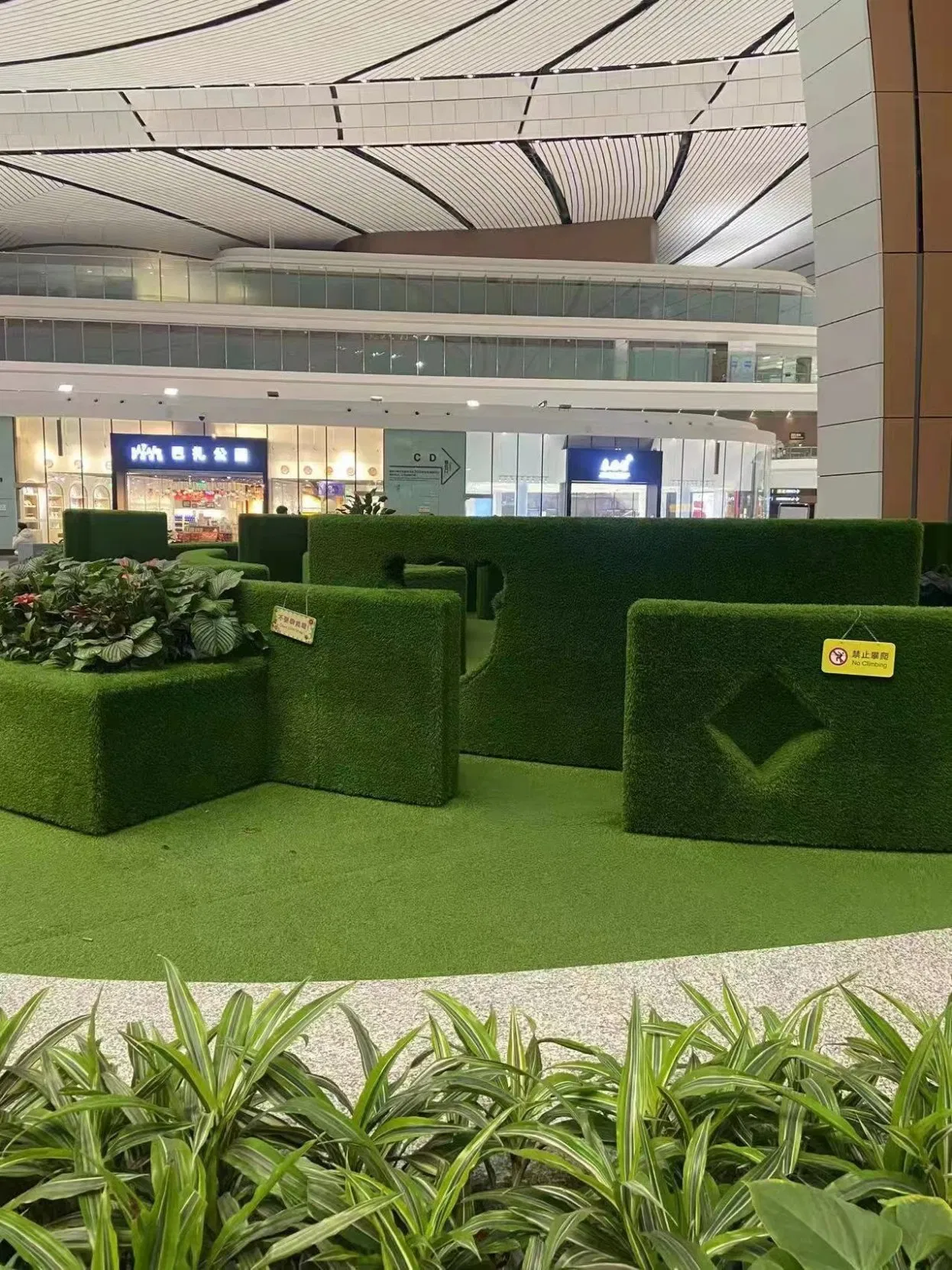 Monofilament Straight Cut Lw PP Bag 2m*25m Soccer Grass Landscaping