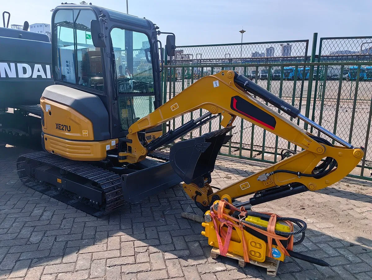 Xe27u 3 Ton Mini Crawler Excavator for Urban &amp; Roadwork Projects