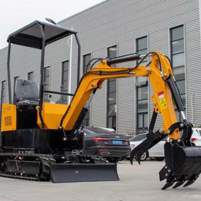 Small Micro Mini Earth Moving with Bucket Construction Machinery Excavator