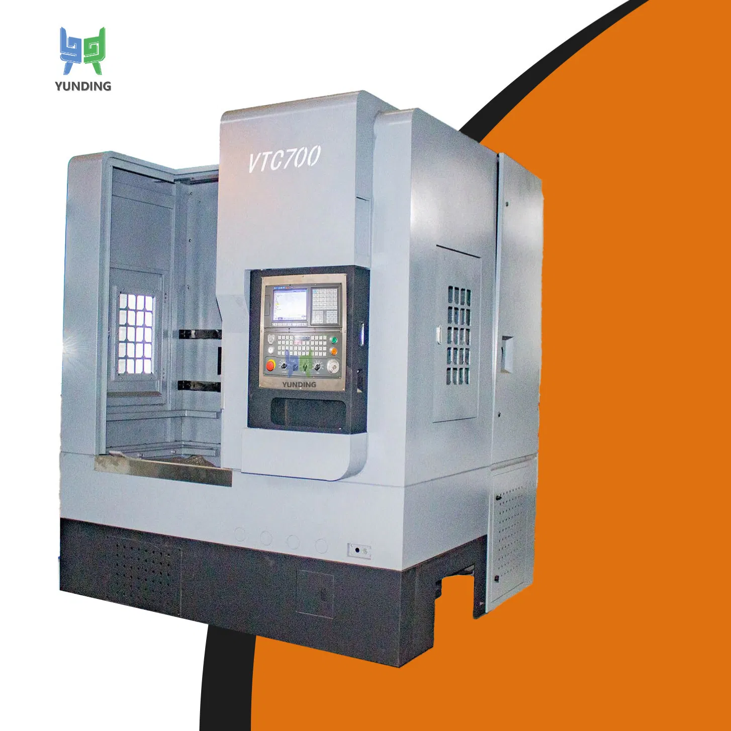 Smart Control Vtc700 CNC Vertical Lathe Machine for Construction Machinery Gear Processing