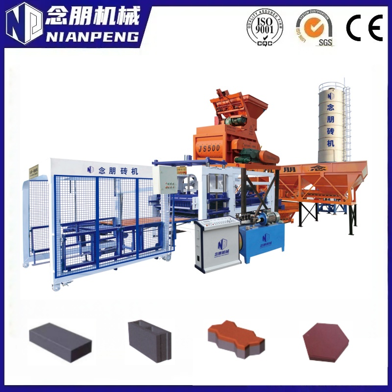 Smart-Operation Sturdy Qt6-15b Brick Making Machine for Construction Sites