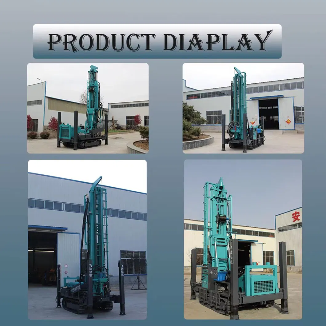 Full view of the drill rig