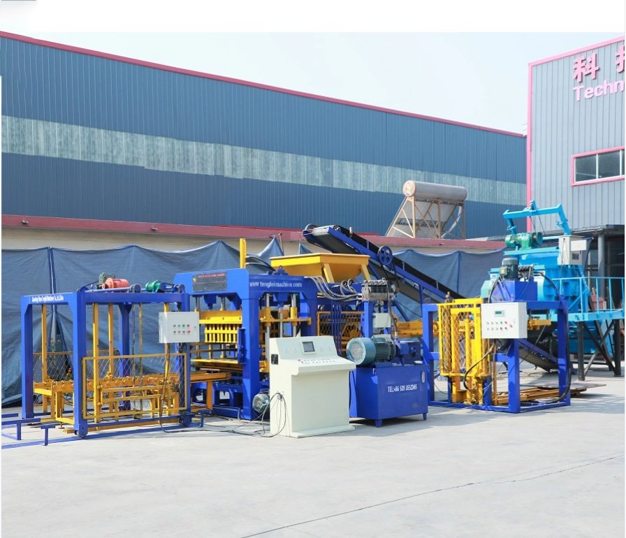 Efficient Concrete High-Tech Brick Machine for Smart Construction