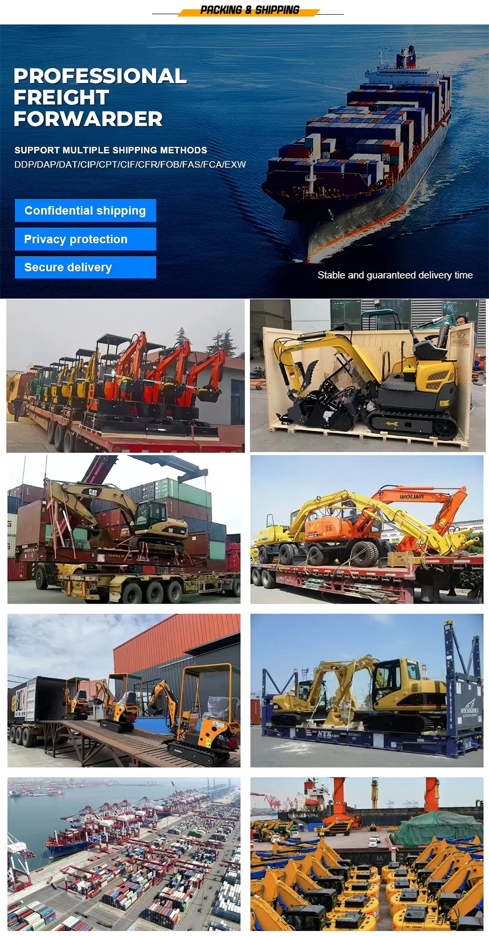 Excavation Equipment Details