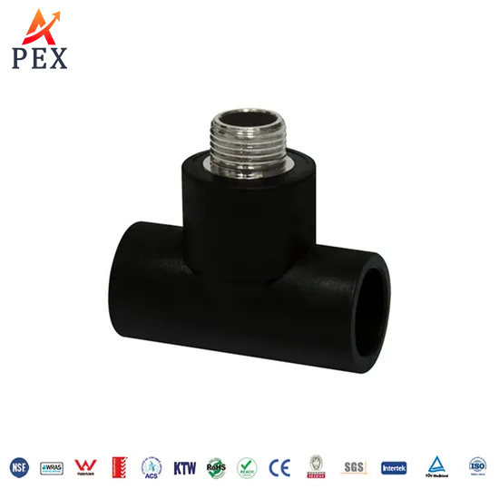 ISO 4427 En 12201 SDR9 Pn20 180*20.1mm Black HDPE Water Supply Pipe Fitting System China