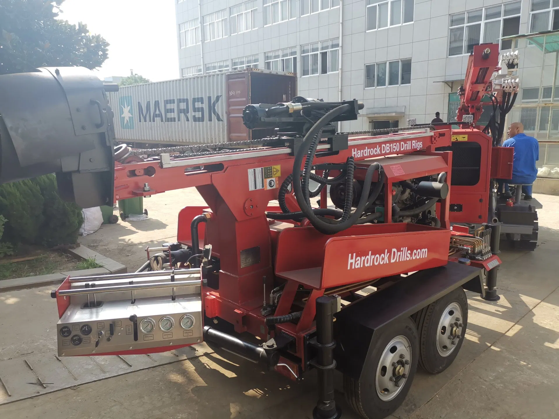 300m Full Hydraulic Water Well Drilling Rig /Portable Digging Machines/Borehole Drilling Machine