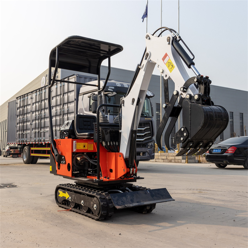 Small Digger Crawler Excavator Earth Moving Machinery 0.8ton