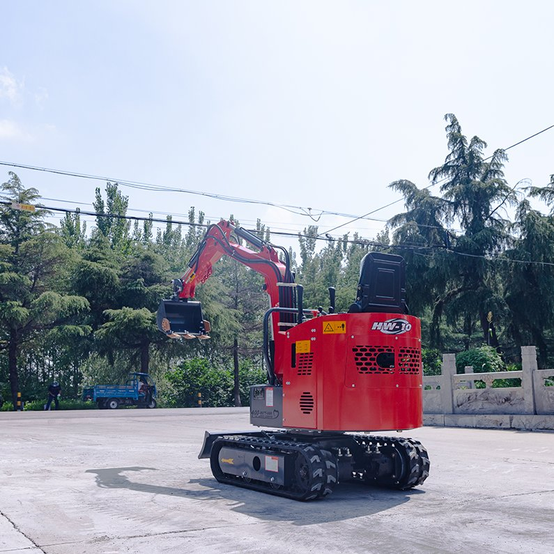 1000kg China Manufacturer High Quality Small Bagger Earth-Moving Machine