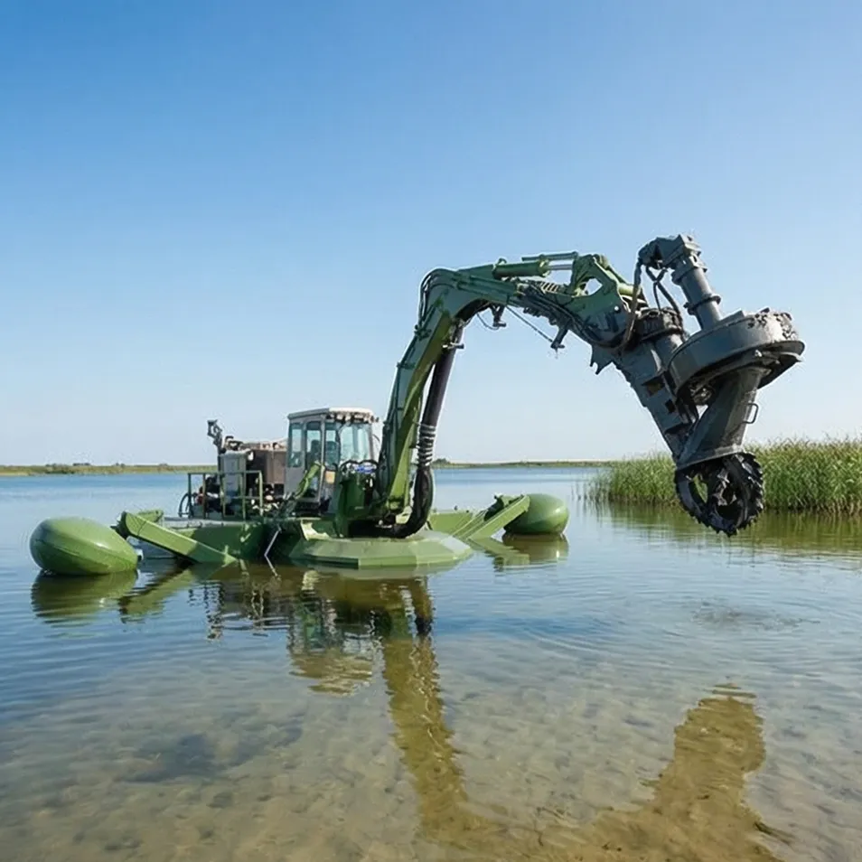 Amphibious Dredger 1