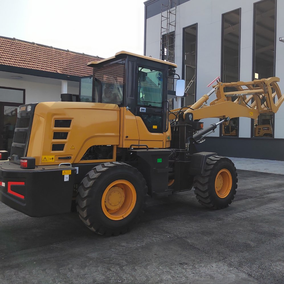 Articulated Home Garden Machinery with Quick Hitch Efficient 2ton 3ton Wheel Loader
