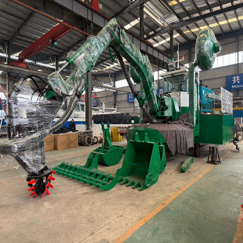 Efficient Mud Pumping and Garbage Collection Dredging System