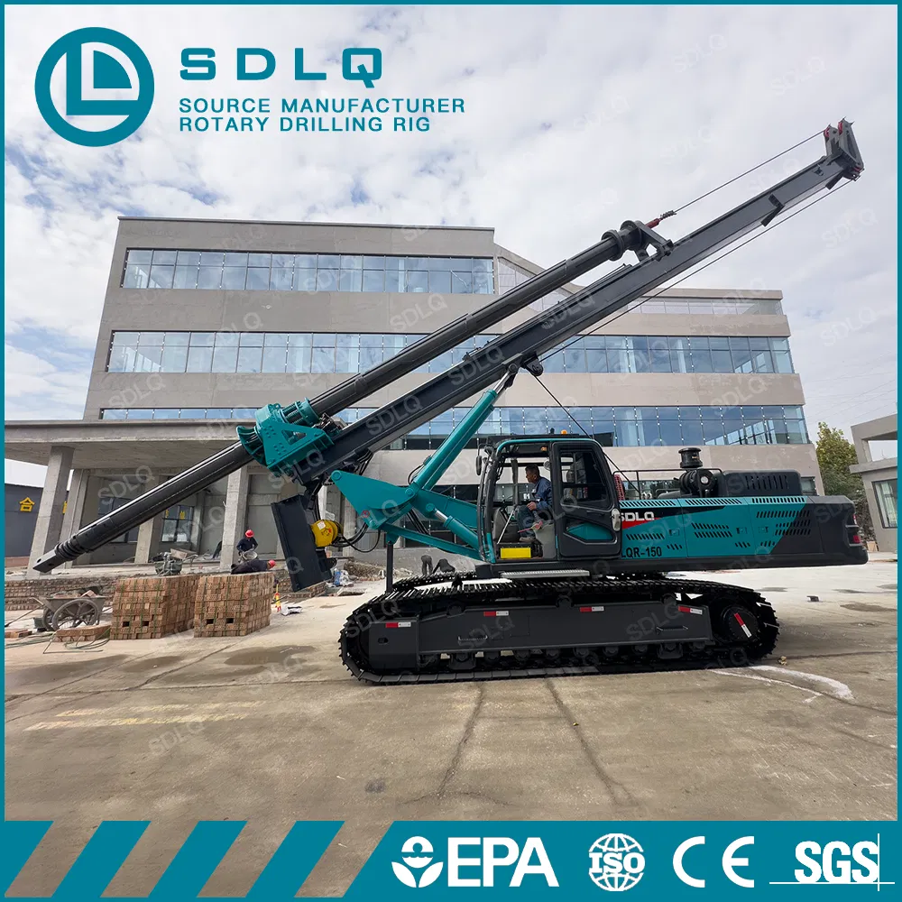 SDLQ LQR-150 2000mm Bore Pile Rotary Drilling Rig – Road &amp; Bridge Foundation Machine