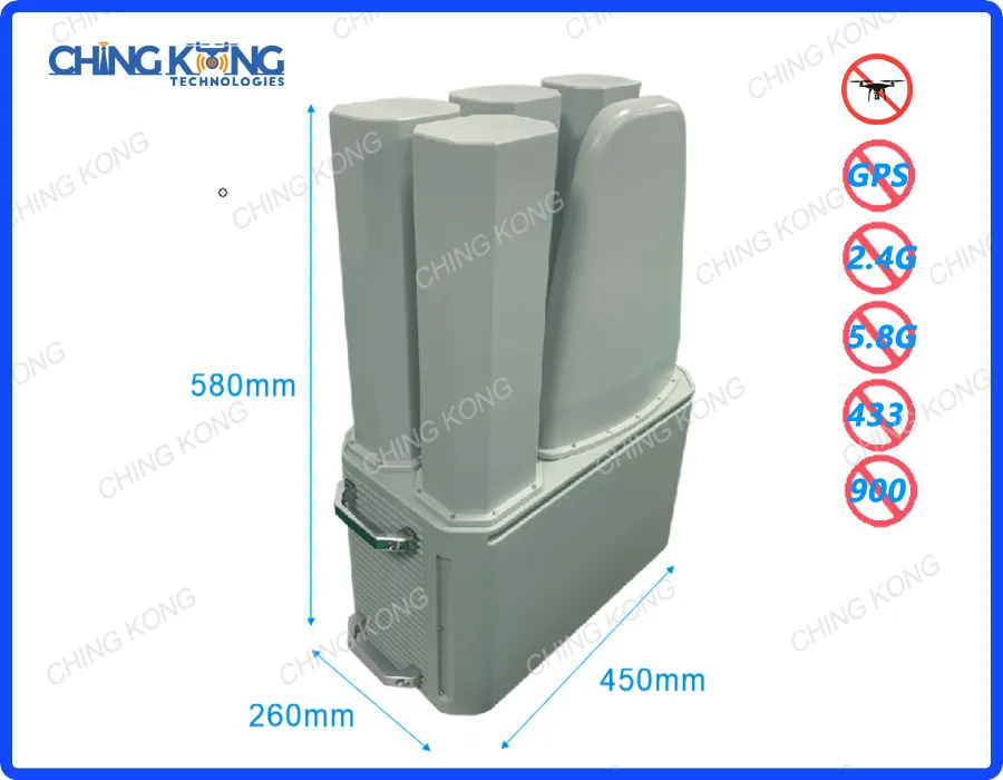 High Power Drone Jammer