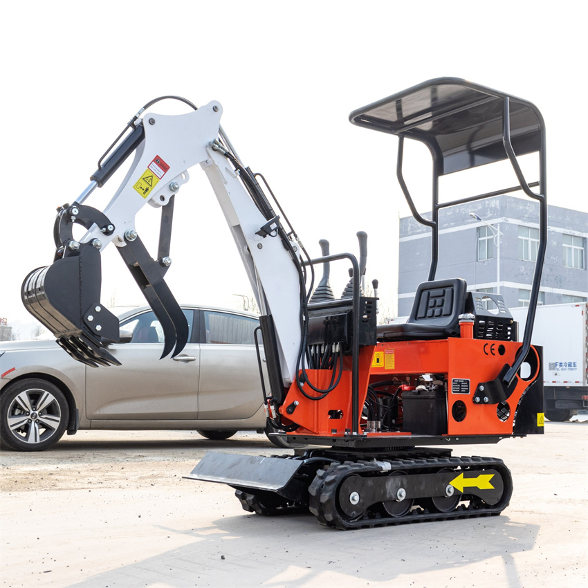 Small Digger Crawler Excavator Earth Moving Machinery 0.8ton