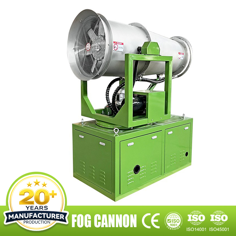 High-Pressure Spray Mobile Fog Cannon Machine for Urban Construction Sites Dust Suppression