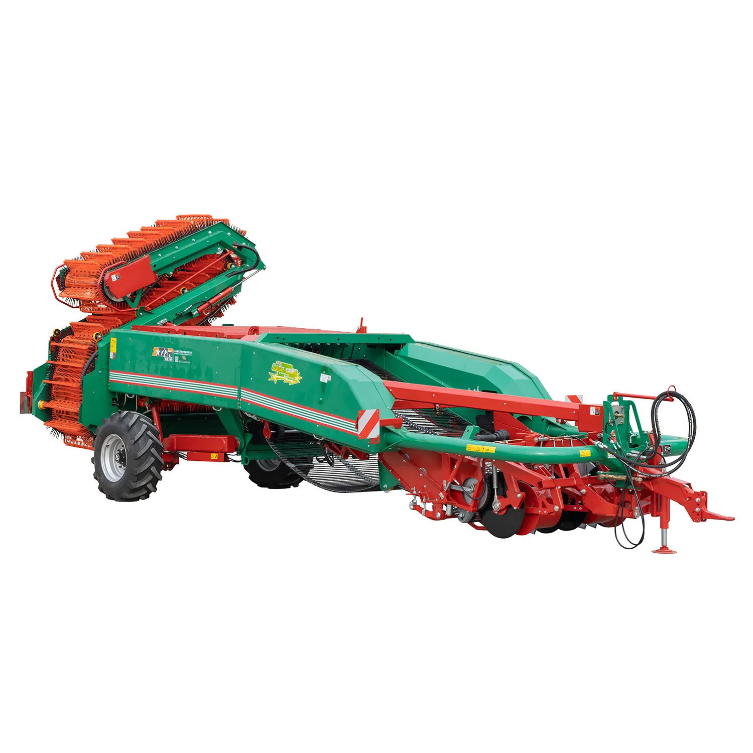 Large Potato Digger Combine Harvester Farm Machinery Agricultural Machinery Farm Tractor Trailed Potato Digger
