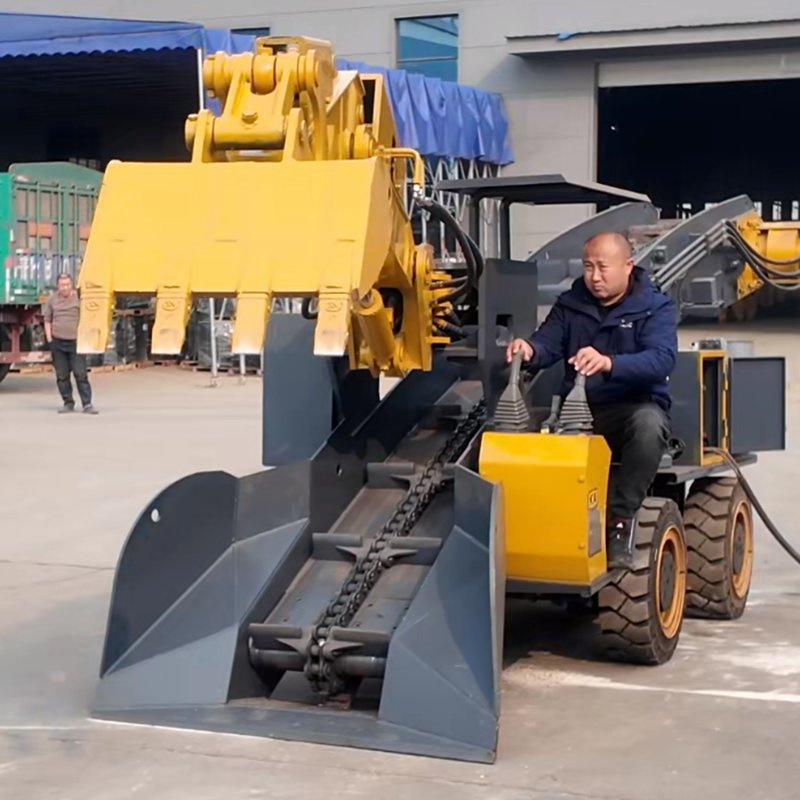 8.6t Mucking Loader Mining Machinery with Excavating Width ≥4800mm, Heavy-Duty Design for Roadway and Coal Mine Excavation Projects