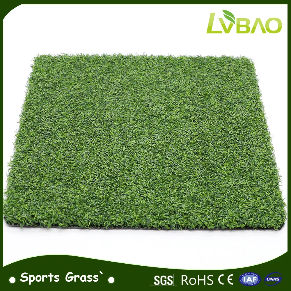 LVBAO Anti-flame Retardant Natural Texture Green Turf Garden Landscaping Golf Synthetic