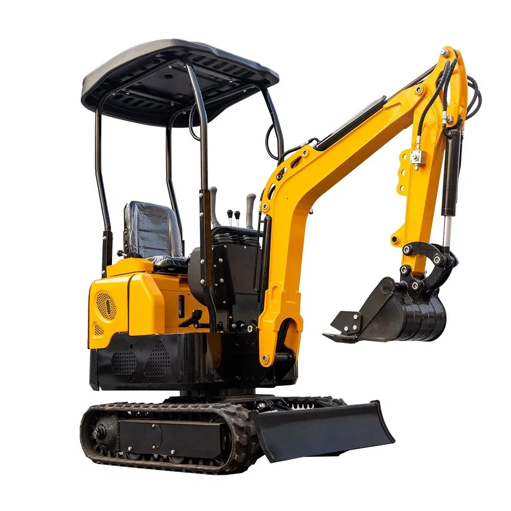 Barren Mountain Compact 1 Ton Mini Excavator for Heavy-Duty Roadwork