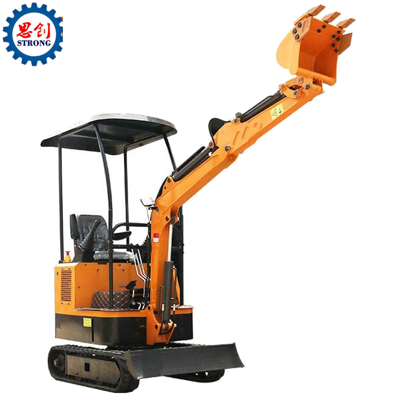 Factory Price 1.8 Ton Hydraulic Backhoe Crawler Small Digger Machine