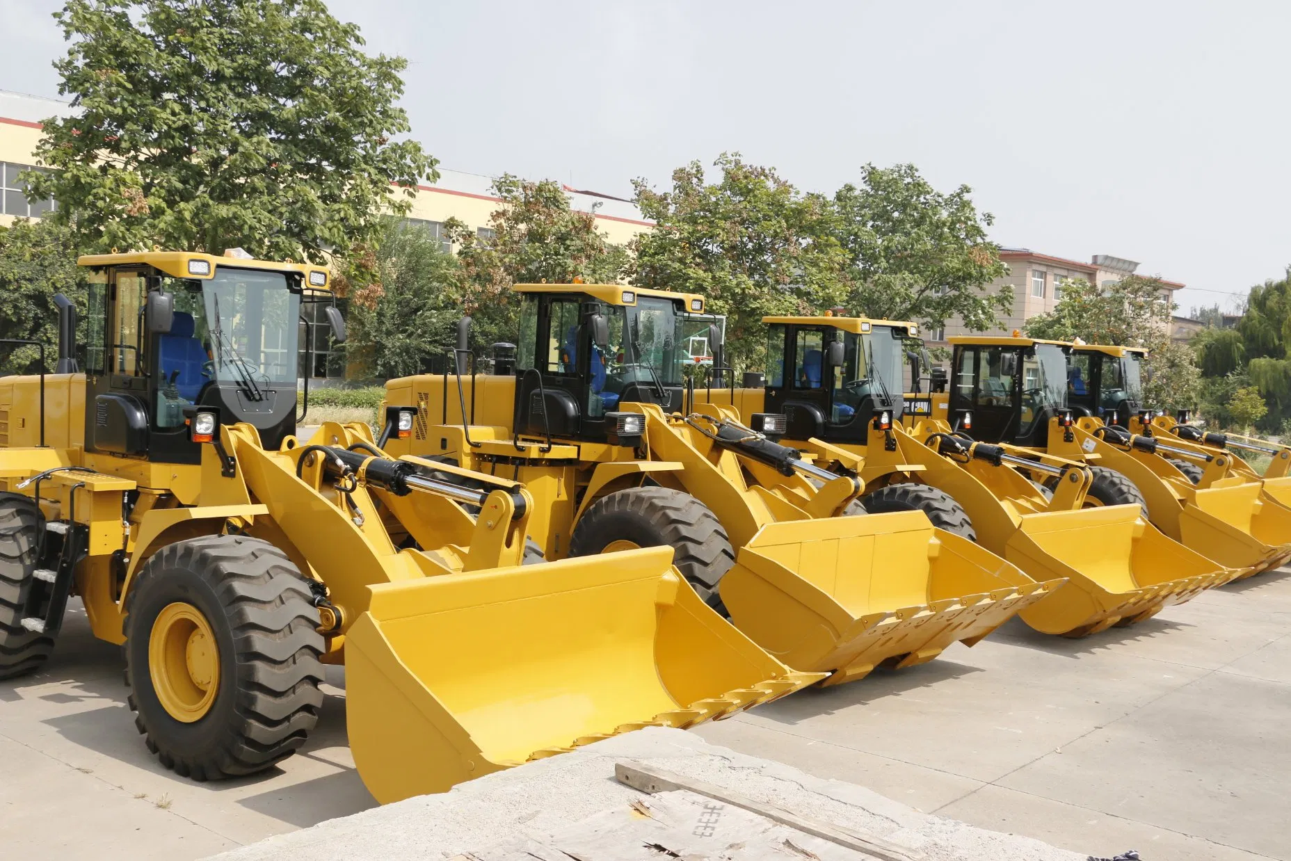 Luqing 5ton Mini Small Big Compact China Small Farming Portable Construction EPA CE Front End Wheel Loader Earth Moving Machine for Sale