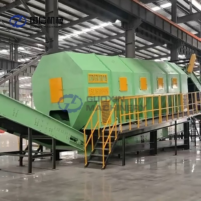 Household Waste Sorting Sieve Device Trommel Screen Equipment Waste Separation and Recycling Solutions