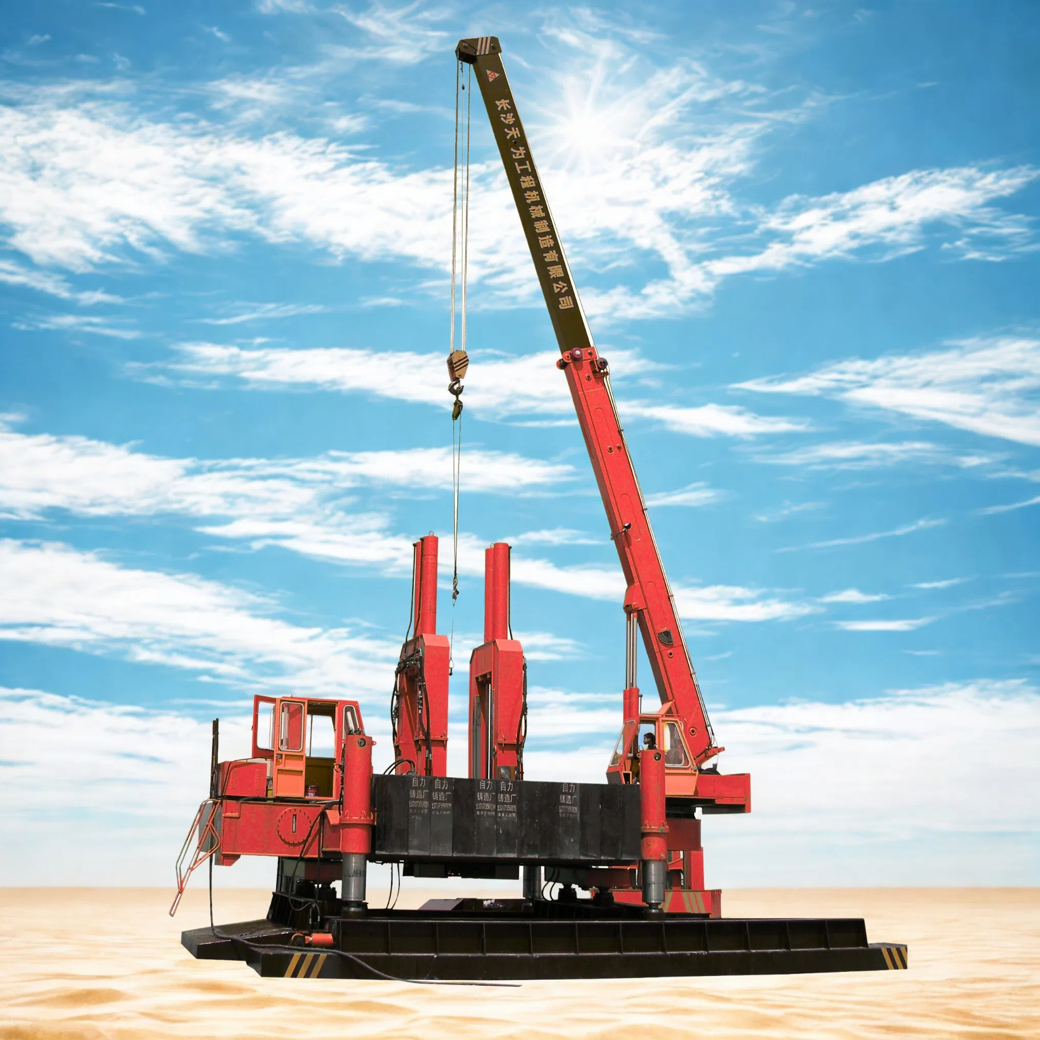 Zyc100b-B1 Hydraulic Static Pile Driver - Top Piling Solution