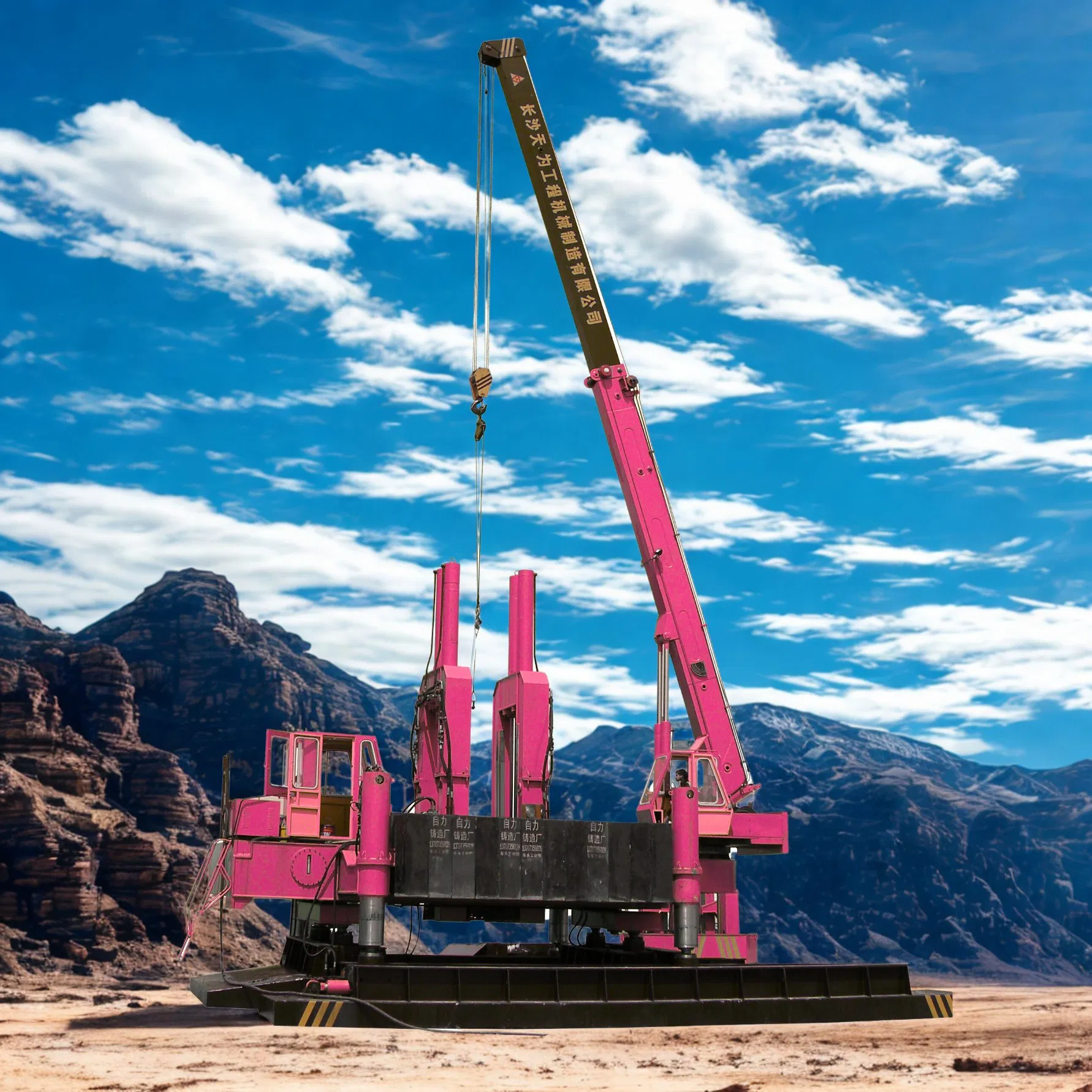 High-Speed Urban Piling Machine for Efficient Construction Projects