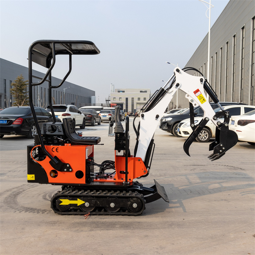 Small Digger Crawler Excavator Earth Moving Machinery 0.8ton