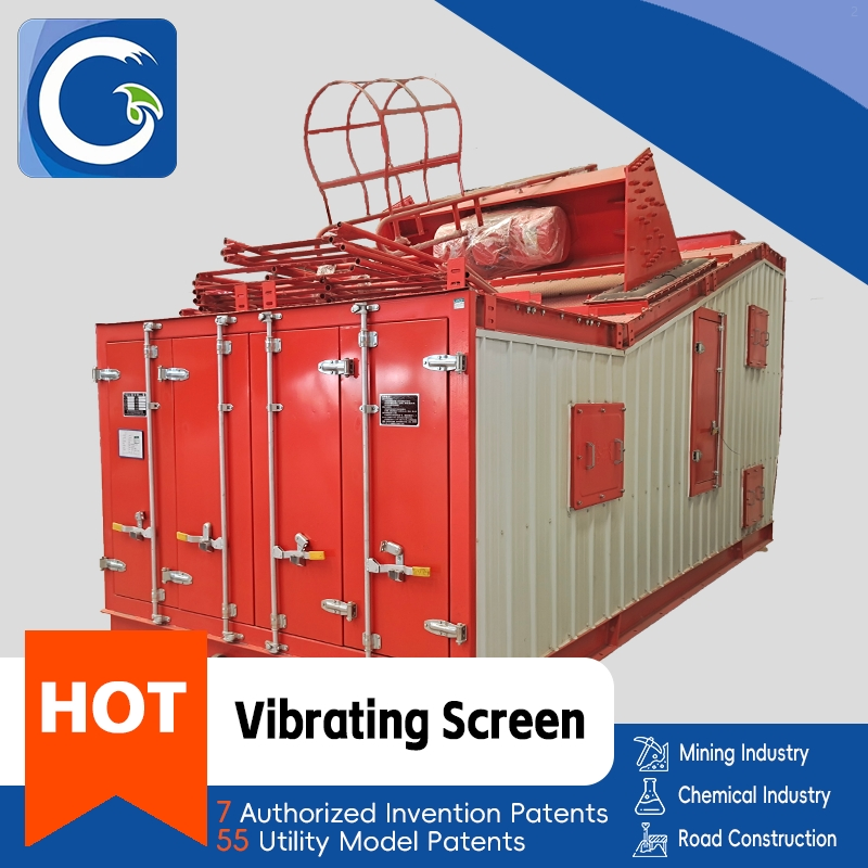 Asphalt Vibrating Screen Smart Screening Equipment Road Construction Machine