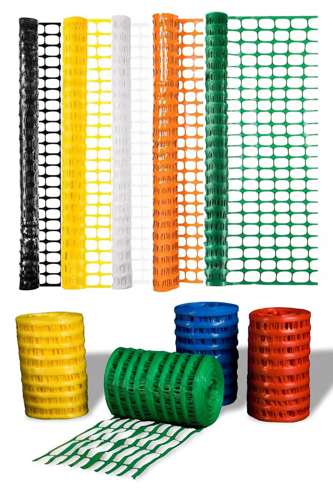 Orange Safety Mesh Fence