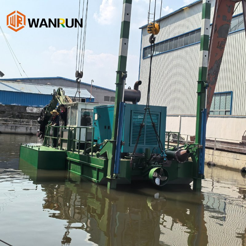 China Supplier Advanced Hydraulic Multipurpose Cutter Suction Dredgerdredger Machine for River Sand Cleaning