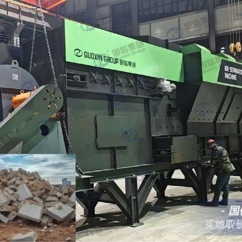 Customized Construction Waste Sorting Solution for Demolition Sites