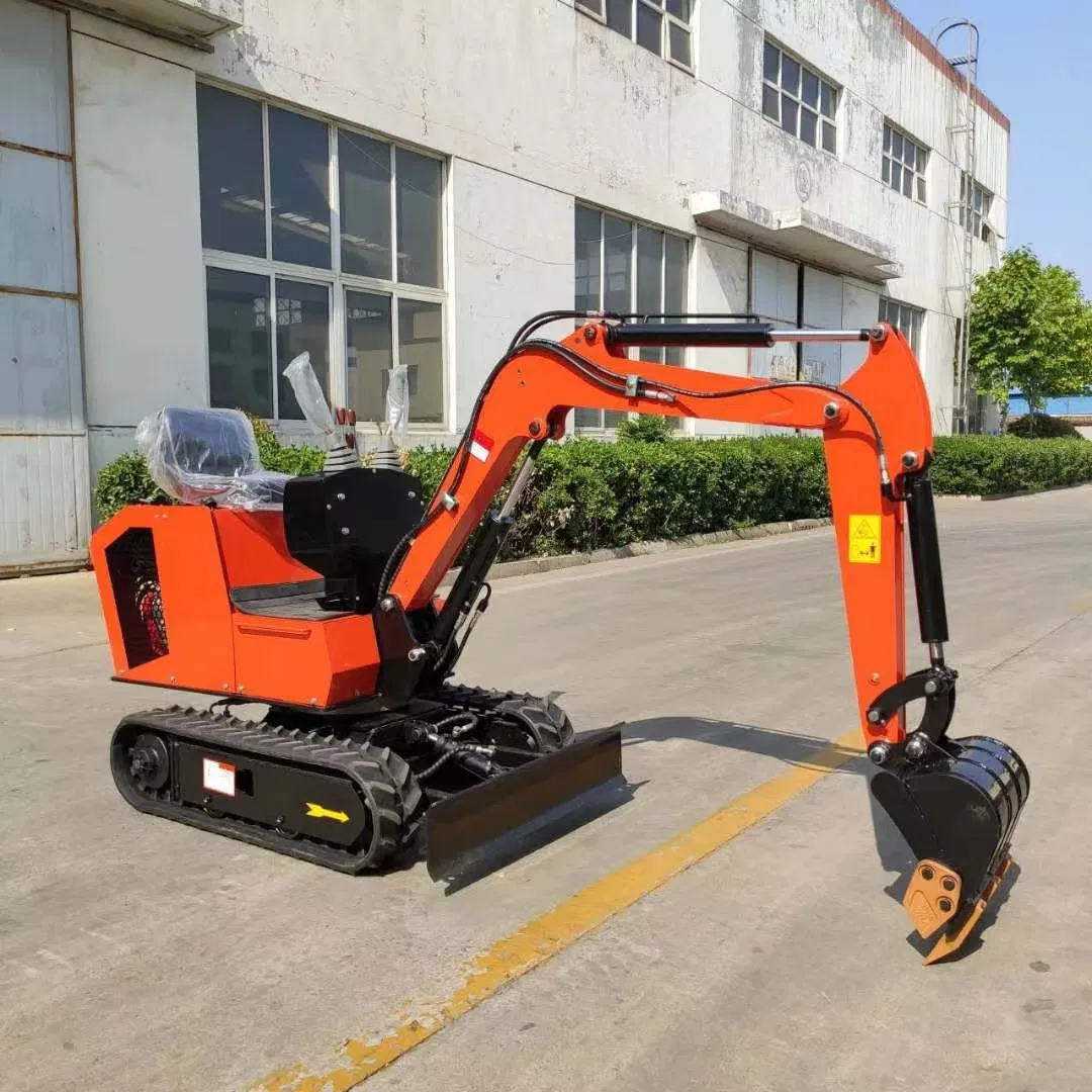 Hydraulic Small Digger 1 Ton Mini Crawler Earth Moving Equipment for Construction Work 1t Kv10 with EPA Engine Compact Excavator for Mining